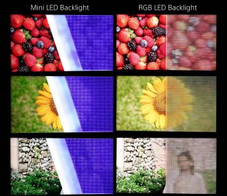 Sony prezentē RGB LED versiju - 1. salīdzinājums