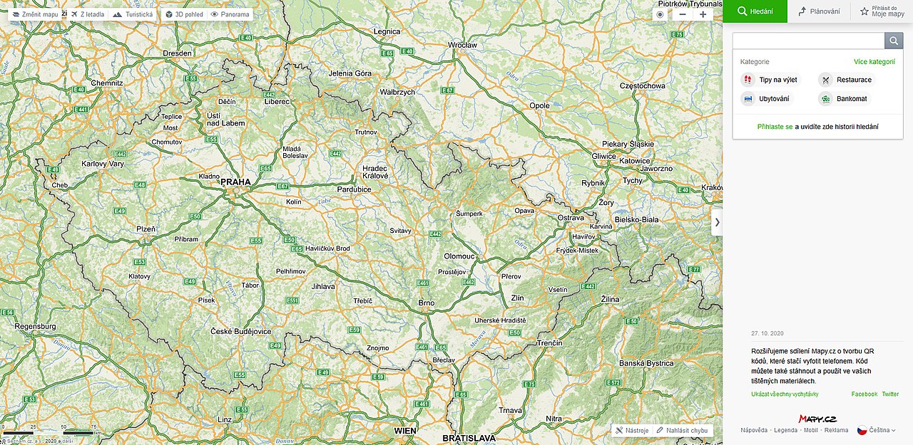 Eiropā tagad ir alternatīva Google Maps. Uzņēmuma pieredze ir vairāk nekā 25 gadi.