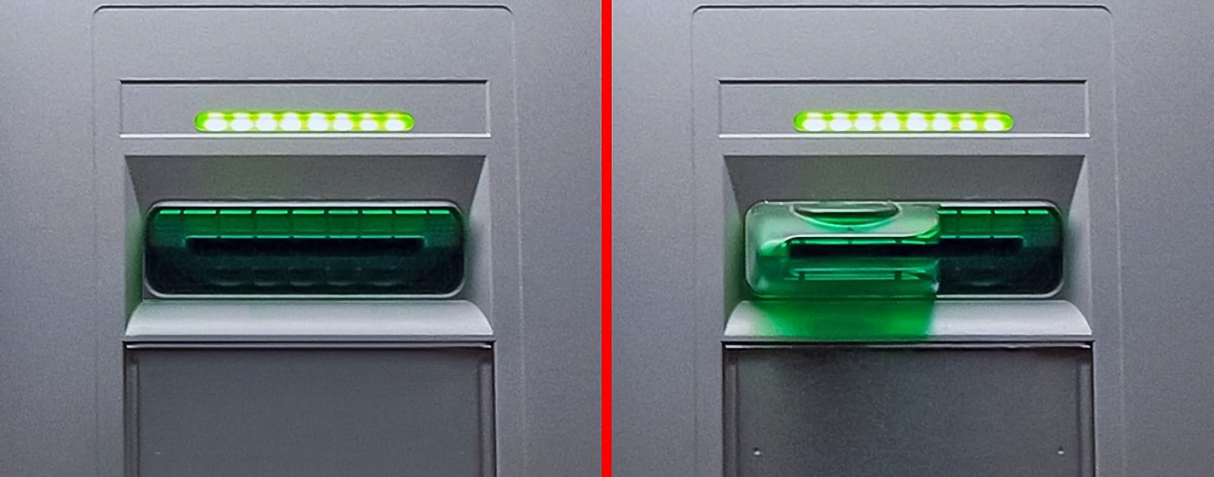 Shwedbank brīdina, kā noteikt, vai bankomātā ir slēpts kartes skimmeris